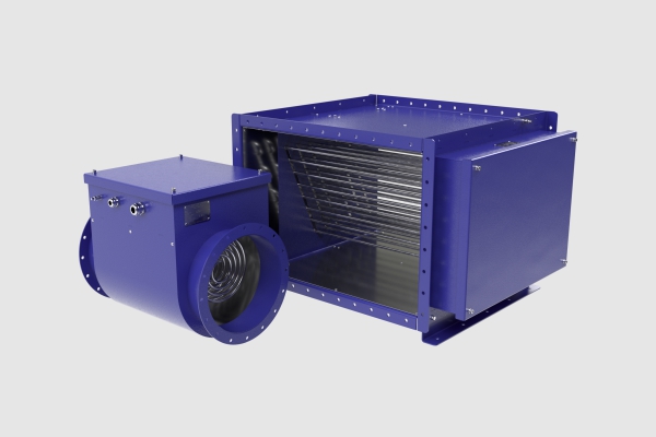 Нагреватель воздуха (круглый / прямоугольный) ЭНК-П / ЭНП-П.